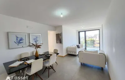 Asset imóveis vende apartamento com varanda e 2 quartos (1suíte), 90m², por r$ 1.035.000 - piratininga - niterói/rj