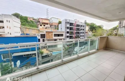 Asset imóveis vende apartamento com varanda e 3 quartos (1suíte), 97m², por r$ 795.000 - ingá - niterói/rj
