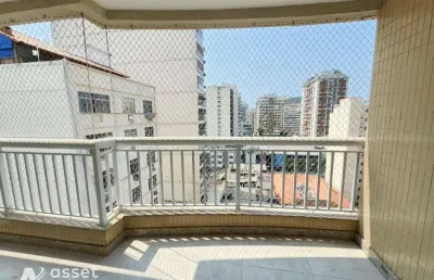 Asset imóveis vende apartamento com varanda e 3 quartos (1suíte), 100m², por r$ 1.190.000 - icaraí - niterói/rj