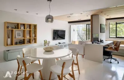 Asset imóveis vende apartamento com varanda e 3 quartos (1suíte), 122m², por r$ 1.800.000 - icaraí - niterói/rj