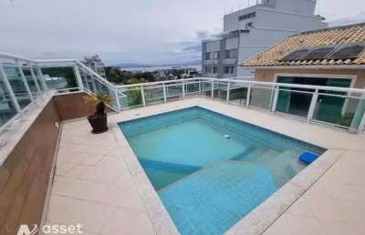 Asset imóveis vende cobertura duplex com 3 quartos (1suíte), 230m², por r$ 1.300.000 - ingá - niterói/rj