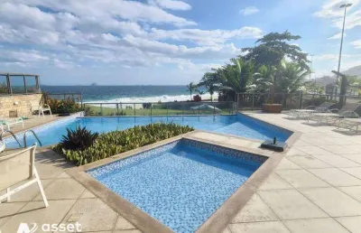 Asset/home imóveis vende apartamento com varanda e 4 quartos (2suítes), 167m², por r$ 2.100.000 - piratininga - niterói/rj