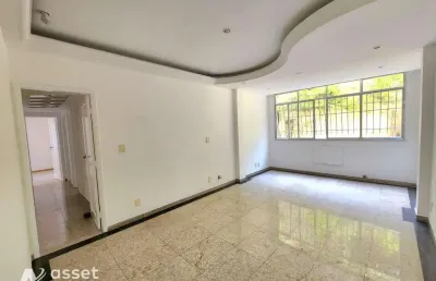Asset imóveis vende apartamento com 3 quartos (1suíte com varanda), 100m², por r$ 870.000 - icaraí - niterói/rj