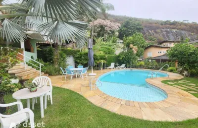 Asset imóveis vende casa duplex alto padrão em itacoatiara, com 5 quartos (2suítes sendo 1 master), 580m², por r$ 2.800.000