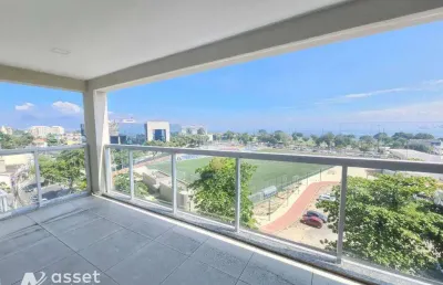 Asset imóveis vende apartamento com varanda e 3 quartos (1suíte), 92m², por r$ 1.070.000 - centro - niterói/rj