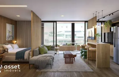 Asset imóveis vende loft com varanda, 32 m² por r$ 440.000 - icaraí - niterói/rj