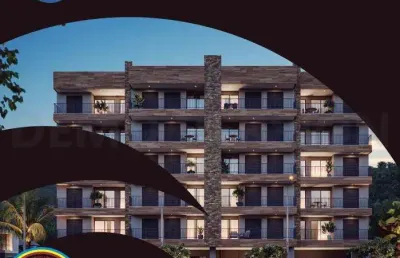 Apartamento para venda em ubatuba, praia das toninhas, 1 dormitório, 1 suíte, 2 banheiros, 1 vaga