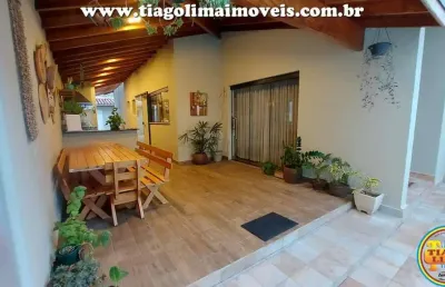 Casa para venda em caraguatatuba, indaiá, 4 dormitórios, 3 suítes, 5 banheiros, 2 vagas