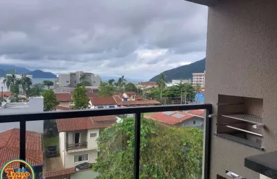 Apartamento para venda em ubatuba, itagua, 2 dormitórios, 1 suíte, 2 banheiros, 1 vaga