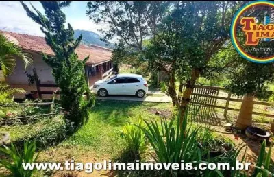 Sítio / chácara para venda em paraibuna, área rural de paraibuna, 3 dormitórios, 1 banheiro, 2 vagas
