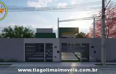 Casa para venda em caraguatatuba, balneário dos golfinhos, 3 dormitórios, 1 suíte, 2 banheiros, 1 vaga