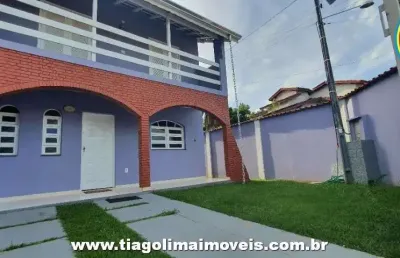 Sobrado para locação em caraguatatuba, indaiá, 2 dormitórios, 2 banheiros, 2 vagas