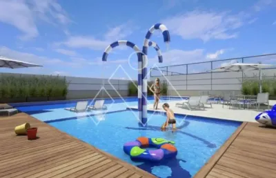 Acquabrasil apartamento, 2 dormitórios (1 suíte), 1 vaga, 54m² área útil , novo!
