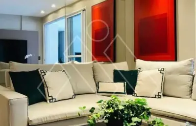 Edifício champs elysees apartamento 3 suítes, 2 vagas,133m2 au, gleba palhano