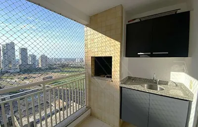 Dua torri apartamento 2 quartos (1 suite) 2 vagas 69m2  - gleba palhano locação