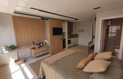 Apartamento decorado a venda  indaiá, caraguatatuba-sp ed innovate