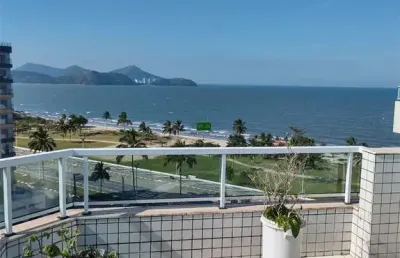 Cobertura duplex para venda indaiá, caraguatatuba-sp possui 4 dormitórios
