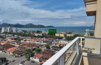 Excelente cobertura frente mar  jardim primavera, caraguatatuba