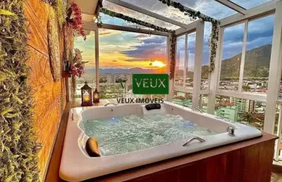 Excelente coberturas a venda  centro, caraguatatuba-sp edifício villa dos ingleses
