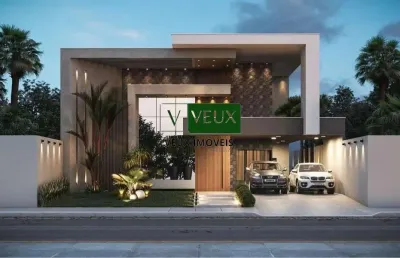 Compre casa com 4 suites e 4 vagas de garagem no bairro indaiá a 100m do mar