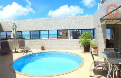 Apartamento duplex com 5 dormitórios à venda, 434 m² por r$ 2.600.000,00 - ponta verde - maceió/al