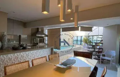 Cobertura com 3 dormitórios à venda, 331 m² por r$ 3.500.000,00 - jatiúca - maceió/al