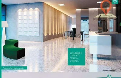 Sala à venda, 34 m² por r$ 350.000,00 - gruta de lourdes - maceió/al