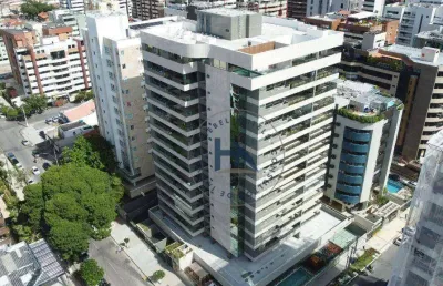 Apartamento com 4 dormitórios à venda, 200 m² por r$ 3.068.000,00 - ponta verde - maceió/al