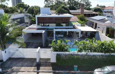 Casa com 4 dormitórios à venda, 510 m² por r$ 3.300.000,00 - gruta de lourdes - maceió/al