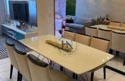 Apartamento com 2 dormitórios à venda, 64 m² por r$ 700.000,00 - jatiúca - maceió/al