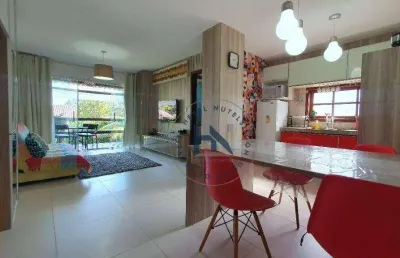 Apartamento com 1 dormitório à venda, 59 m² por r$ 420.000,00 - pescaria - maceió/al