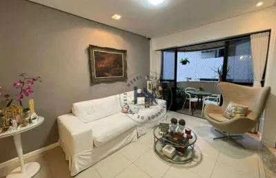 Apartamento com 3 dormitórios à venda, 98 m² por r$ 900.000 - ponta verde - maceió/al
