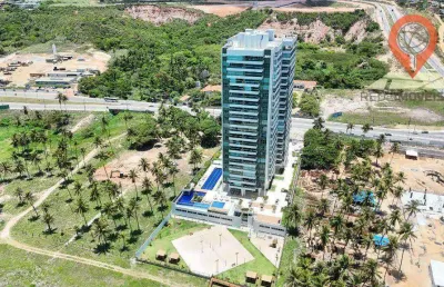 Apartamento com 4 dormitórios à venda, 196 m² por r$ 2.000.000 - guaxuma - maceió/al