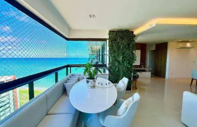 Apartamento com 2 dormitórios à venda, 114 m² por r$ 1.350.000 - guaxuma - maceió/al