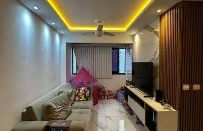 Apartamento com 3 dormitórios à venda, 60 m² por r$ 590.000,00 - ponta verde - maceió/al