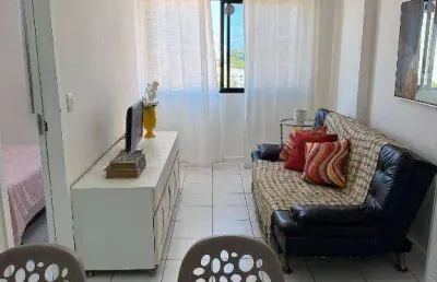Apartamento com 1 dormitório à venda, 40 m² por r$ 325.000,00 - jatiúca - maceió/al