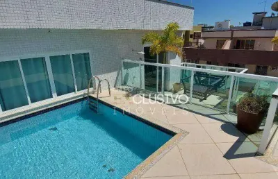 Cobertura com 4 dormitórios à venda, 330m² - braga - cabo frio/rj
