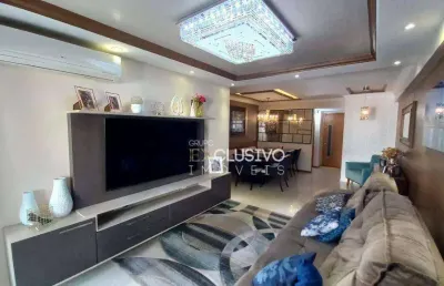Apartamento com 4 dormitórios à venda, 167 m² - icaraí - niterói/rj