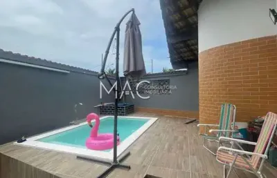 Casa com 3 quartos, solemar, praia grande - r$ 820 mil, cod: 811