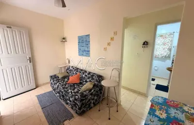 Apartamento com 1 quarto, canto do forte, praia grande - r$ 290 mil, cod: 815