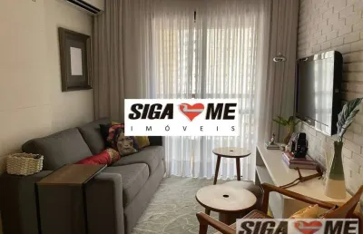 Apartamento em vila nova conceição, 54m² a.ú á venda