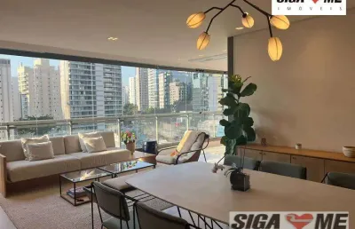 Apto vl.nova conceição á venda com 3 quartos, 134m² prox estação v opimpia