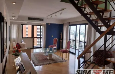 Moema venda cobertura duplex  3dorms c/1 suíte 4vgs 313m2 a.ú $2.900.000,00