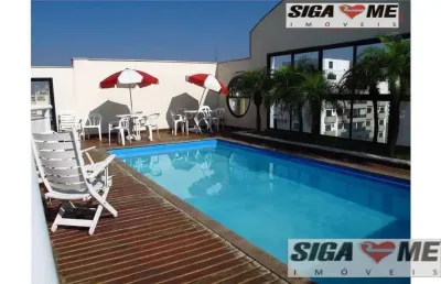 Indianopolis apt  á venda, 36 m² por 379.000 á venda e 4.400 locação