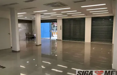 Salão comercial - santa cecilia (área total = construída 233m2.