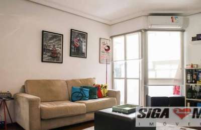 Apartamento santa cecília (45m²á.ú) venda r$ 510.000,00