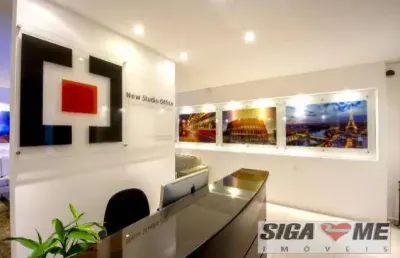 Brooklin locação sala comercial recepção mobiliado 5 vgs 15m2 $3.500,00
