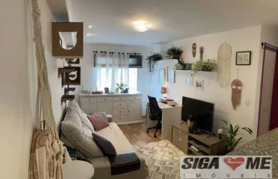 Sto amaro venda 1 dorm armários embutidos 1vg 44m2 $600.000,00