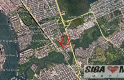 Terreno a venda com 93.003m² no guarujá - proximo ao porto de santos