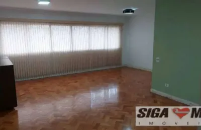 Apartamento em campo belo com 128m²/locação r$5.500,00